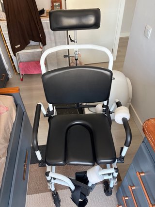 Silla de ducha reclinable