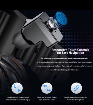 Reloj Inteligente con Auriculares TWS