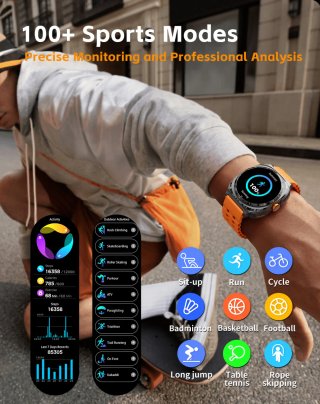 Reloj Inteligente con Auriculares TWS