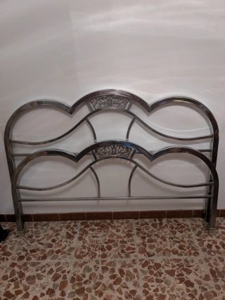 Cabecero de metal vintage