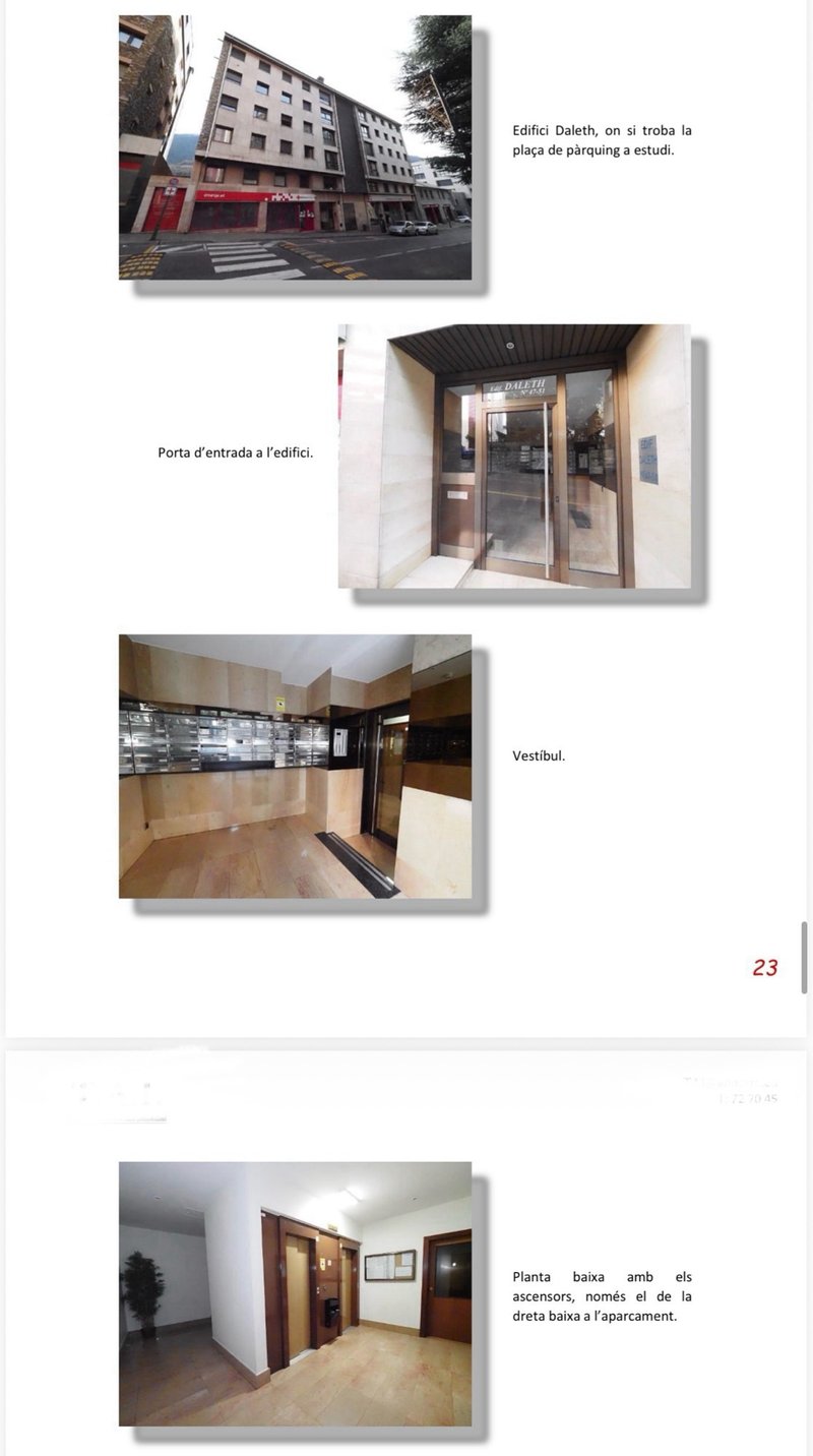 Parking space for sale in Santa Coloma, Andorra la Vella · 5 of 5