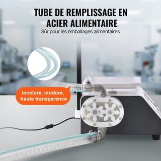 Máquina de Llenado de Líquidos, Capacidad de Pesado de 50-5000 g, Máquina Llenadora Automática de Botellas, Máquina de Embotellado, Bomba de Engranaje, Control Digital para Miel, Aceite, Vino, Det...