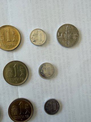 Bolsa con 1000 Pesetas