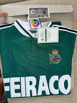 Camiseta Heritage Deportivo Coruña Feiraco 97/00