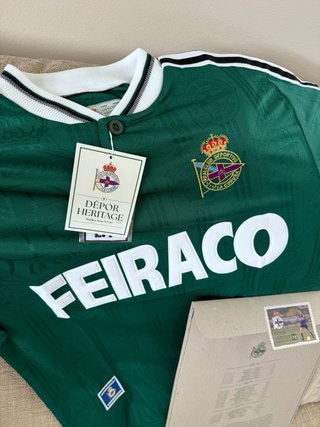 Camiseta Heritage Deportivo Coruña Feiraco 97/00