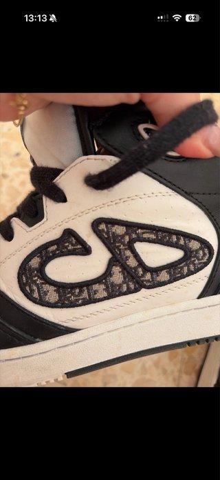 Dior B57 Mid Oblique Sneakers Negras