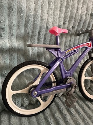 Bicicleta Barbie Morada