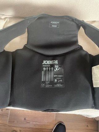 Chaleco Jobe Moto Agua Negro/Verde