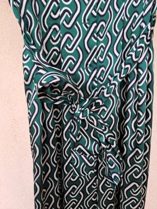 Tuta elegante Mango fantasia geometrica