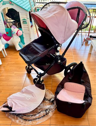 Bugaboo Camaleón 3 Capazo Rosa Completo(Negociable
