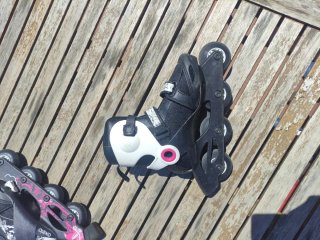 Patines Oxelo Talla 34-36 + bolsa transporte