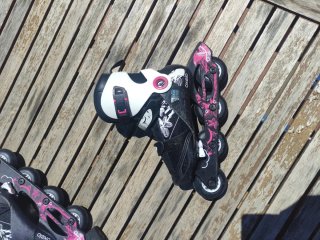 Patines Oxelo Talla 34-36 + bolsa transporte