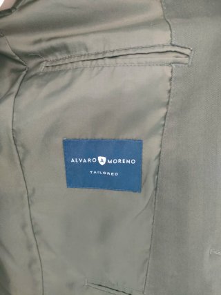 Americana Beige/Gris Hombre talla 46 (M)
