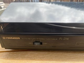 Giradischi Pioneer PL-Z94 Vintage Nero