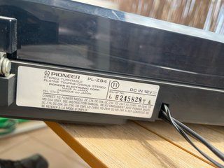 Giradischi Pioneer PL-Z94 Vintage Nero