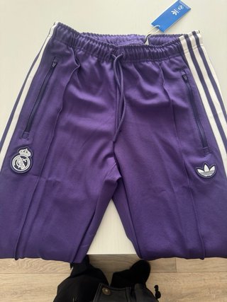 Pantalón Adidas Real Madrid Morado adidas original