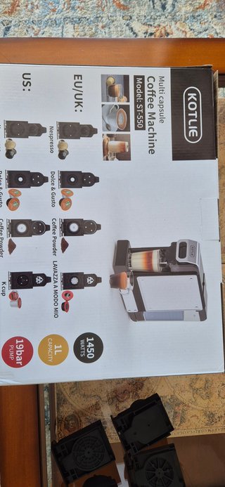 Cafetera Cápsulas KOTLIE ST-550 4 en 1