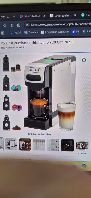 Cafetera Cápsulas KOTLIE ST-550 4 en 1