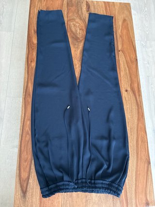 Pantalón fluido Zara azul mujer T.XS