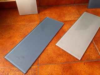 Estantes de cristal
