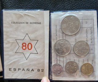 Monedas España 1982 Conmemorativas