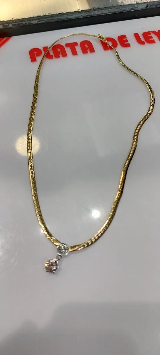 Gargantilla Oro 18k y Diamantes