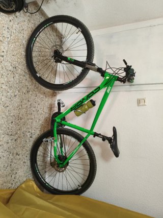 Bicicleta de montaña conor 29 color verde