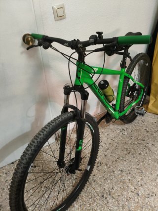 Bicicleta de montaña conor 29 color verde
