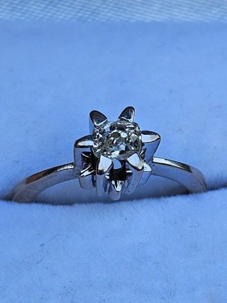 Anillo Oro 18k Diamante 0.50ct
