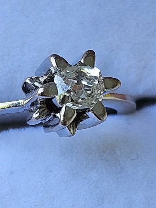 Anillo Oro 18k Diamante 0.50ct