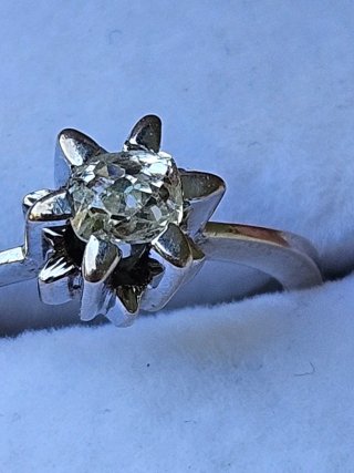Anillo Oro 18k Diamante 0.50ct