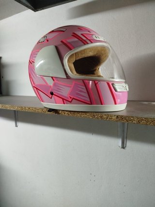 Casco Moto Lorenzo Chupa Chups Rosa