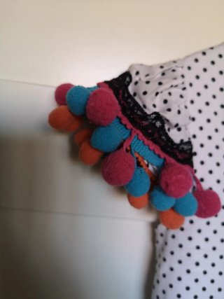 Vestido Flamenca niña talla 4/6 años