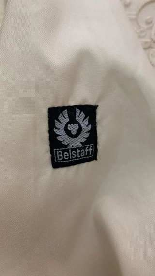 Belstaff Giubbetto Vintage avorio Tg 42