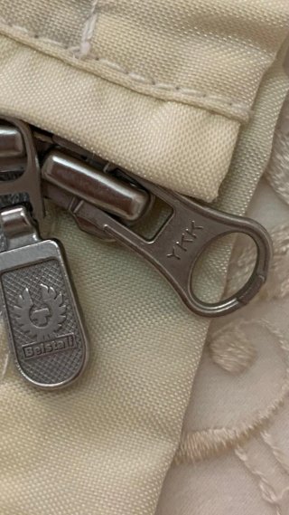 Belstaff Giubbetto Vintage avorio Tg 42