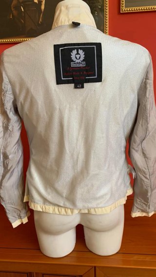Belstaff Giubbetto Vintage avorio Tg 42
