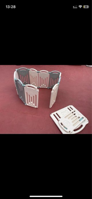 Parque Infantil Bebé Plegable con Puerta