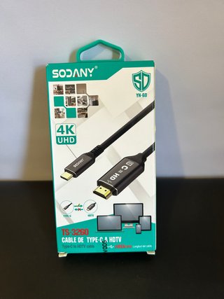 Cable SODANY Type-C a HDTV 4K 180cm
