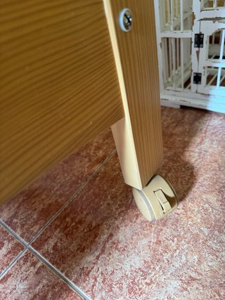 Cuna cama de madera maciza Marca Trama