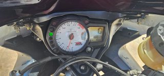Suzuki GSX R750 Sportbike Azul/Blanco