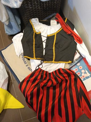 Disfraz Pirata Niña 5-6 años
