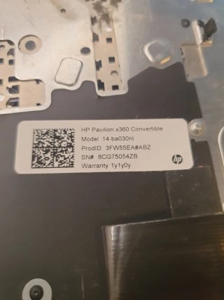Tastiera HP Pavilion x360 testata