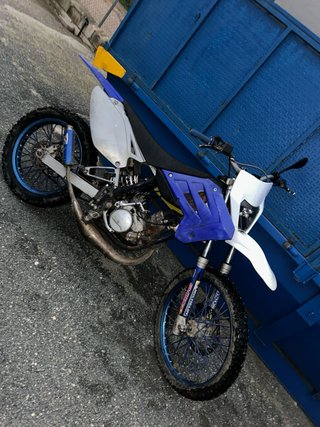 Sherco 49cc Enduro Moto Azul/Blanca
