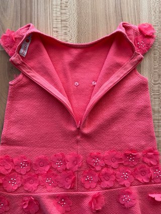 Vestido niña rosa Boboli T.4 (104cm)