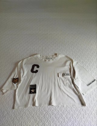 Camiseta Bershka Ancha oversize
