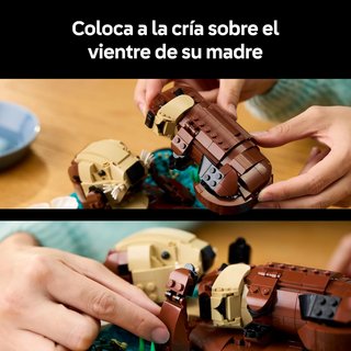 LEGO Ideas Nutrias Marinas a Flote 21366