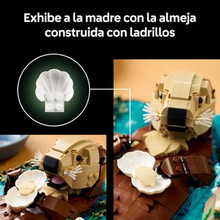 LEGO Ideas Nutrias Marinas a Flote 21366