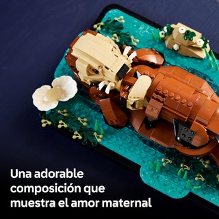 LEGO Ideas Nutrias Marinas a Flote 21366