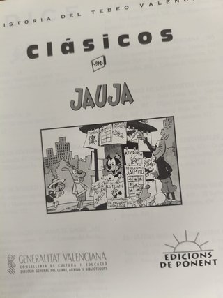 CLASICOS EN JAUJA LA HISTORIA DEL TEBEO VALENCIANO