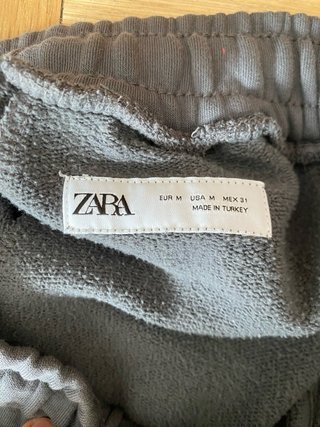 Pantalón de chándal Zara azul